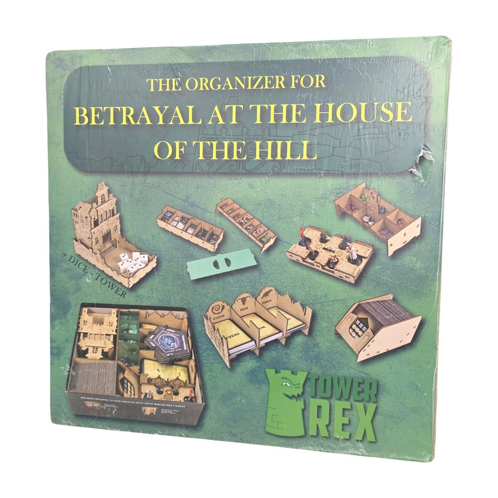 Avalon Hill Betrayal at the House on the Hill 2nd Ed Game & TowerRex Organizer - Picture 15 of 16